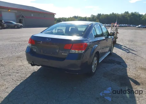 2012 Subaru Legacy 2.5I Premium из США, поврежденный, VIN 4S3BMBG60C3028435